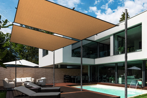 Attractive Shade Sail Ideas to Shelter Your Outdoor Space
