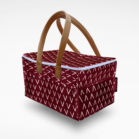 HIPPO Designer Diaper Caddy Bag with LID