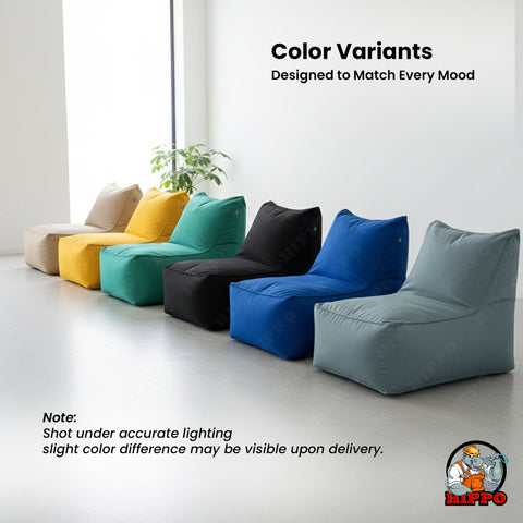 HIPPO Outdoor Bean Bag Waterproof, UV & Fade Resistant