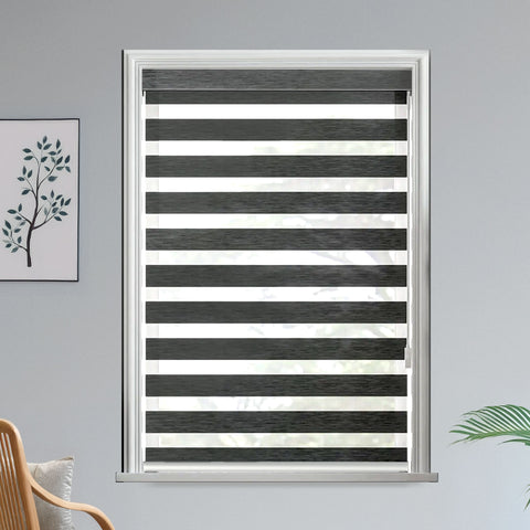 HIPPO Dual Layer Premium Indoor Zebra Blind
