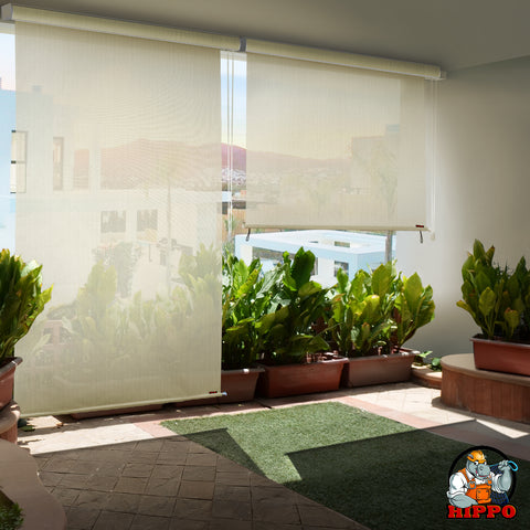HIPPO Outdoor Roller Blinds for Balcony