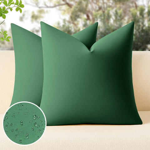 HIPPO 100% Waterproof Polyester Outdoor Balcony Garden Cushion Lawn Chair Cushions with Premium Poly Fillers