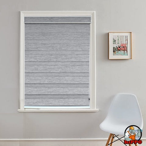 HIPPO Dual Layer Premium Indoor Zebra Blind