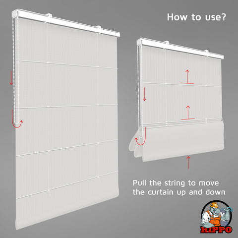 HIPPO Outdoor Roman Blind