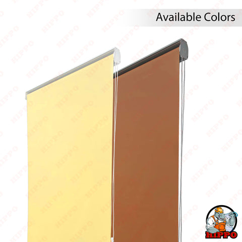 HIPPO Solid Semi Blackout Blind For Windows