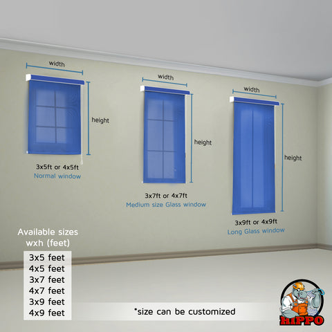 HIPPO Outdoor Roller Blinds for Balcony