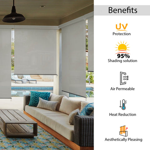 HIPPO Outdoor 230 GSM Roller Blind