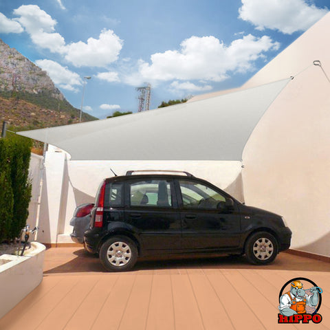 HIPPO 230 GSM Rectangle Sun Shade Sail