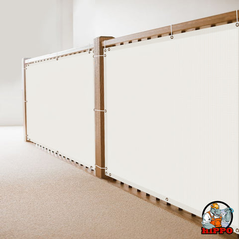 Self Folded Balcony Safety Net - Max Vision block