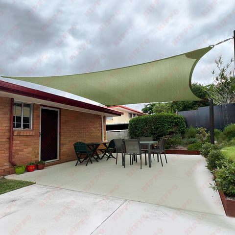 HIPPO 180 GSM Car Parking Rectangle Shade Sail