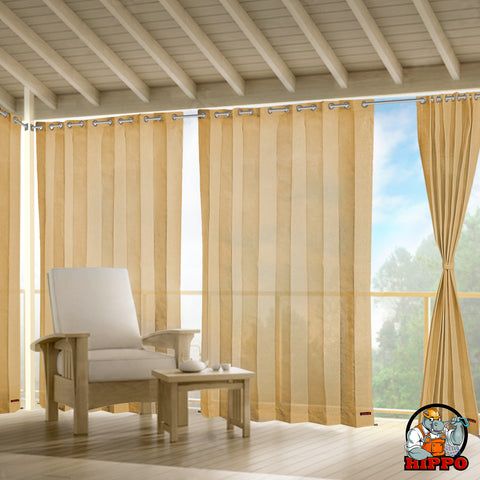 HIPPO Outdoor Balcony Eyelet Curtain