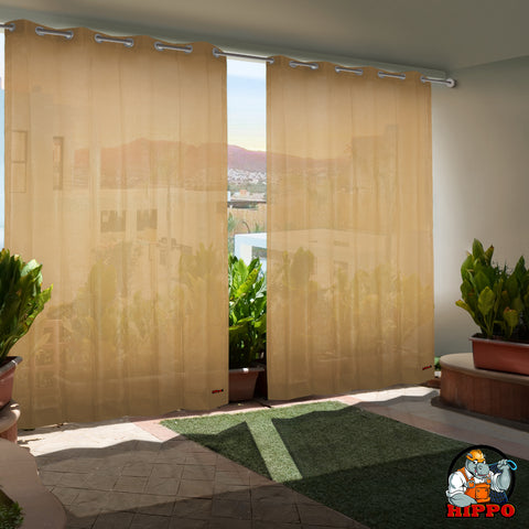 HIPPO Outdoor Balcony Eyelet Curtain