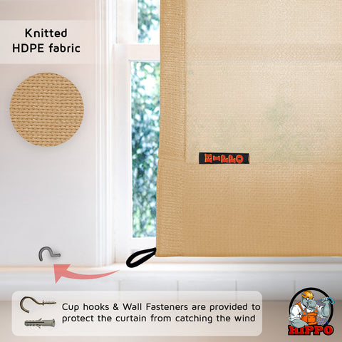 HIPPO Outdoor Balcony Eyelet Curtain