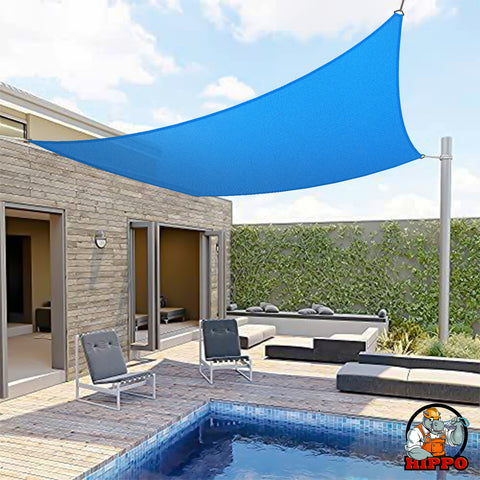 HIPPO 180 GSM Car Parking Rectangle Shade Sail