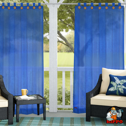 HIPPO Outdoor Balcony Loop Curtain