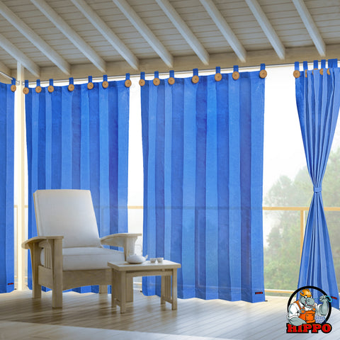HIPPO Outdoor Balcony Loop Curtain