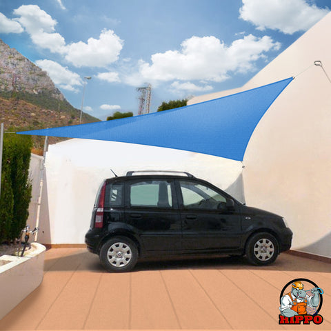 HIPPO 180 GSM Car Parking Triangle Shade Sail