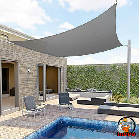HIPPO 180 GSM Car Parking Rectangle Shade Sail