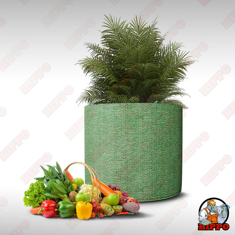 HIPPO Planter Pots for Garden UV Treated Recyclable Eco Friendly Fabric Pots Suitable for Garden, Balcony, Nursery
