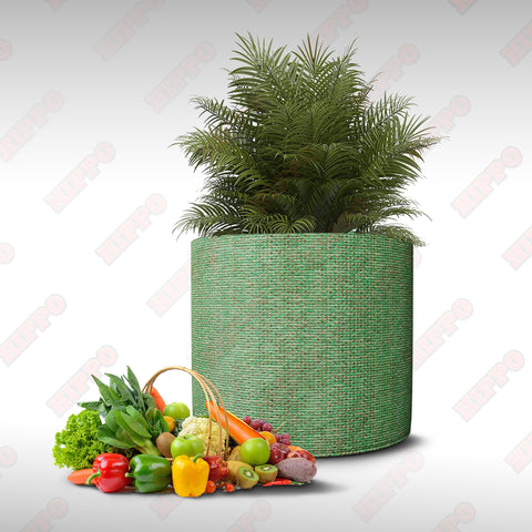 HIPPO Planter Pots for Garden UV Treated Recyclable Eco Friendly Fabric Pots Suitable for Garden, Balcony, Nursery
