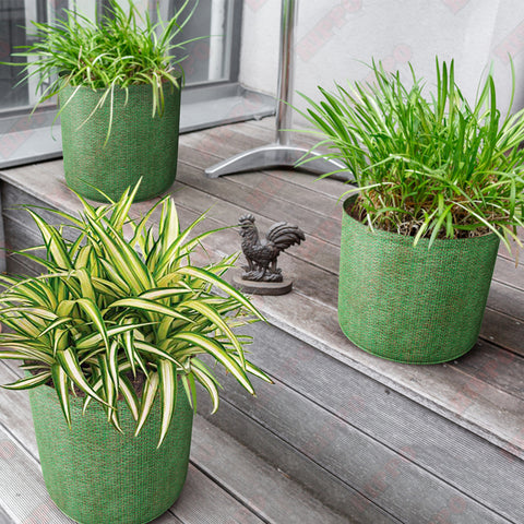 HIPPO Planter Pots for Garden UV Treated Recyclable Eco Friendly Fabric Pots Suitable for Garden, Balcony, Nursery