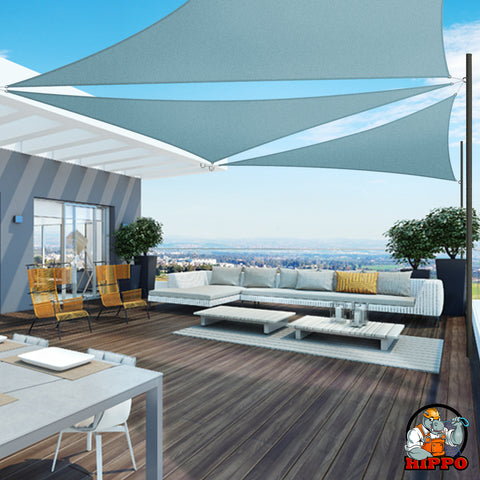 HIPPO 230 GSM Car Parking Triangle Shade Sail