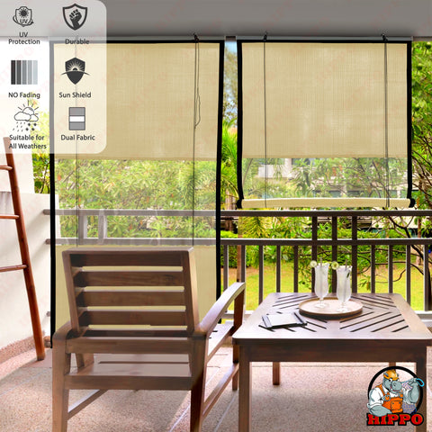 HIPPO Waterproof Vista Chick Blind for Outdoors, Sun & Dust Protection