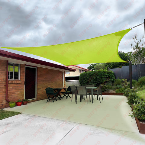 HIPPO 180 GSM Car Parking Rectangle Shade Sail