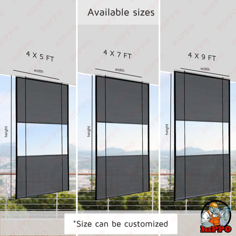 HIPPO Waterproof Vista Chick Blind for Outdoors, Sun & Dust Protection