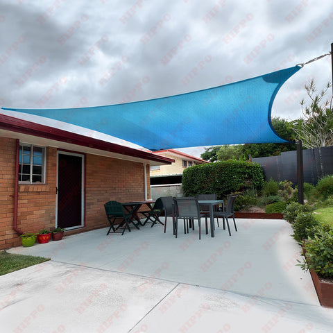 HIPPO 180 GSM Car Parking Rectangle Shade Sail