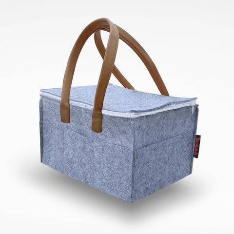 HIPPO Designer Diaper Caddy Bag with LID