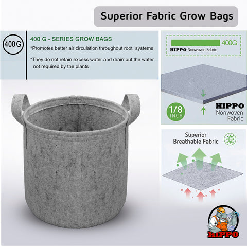 HIPPO Outdoor Grow Bags