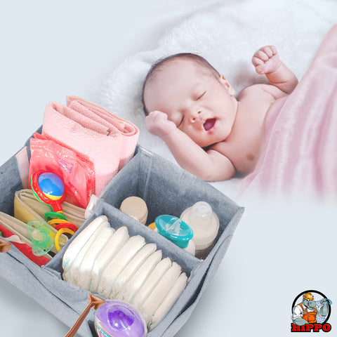 HIPPO Cute Diaper Caddy Bag
