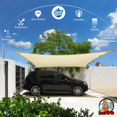 HIPPO Waterproof Sun Shade Sails