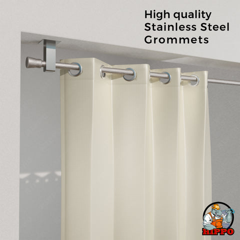 HIPPO Waterproof Outdoor Balcony Curtains