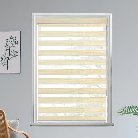 HIPPO Dual Layer Premium Indoor Zebra Blind