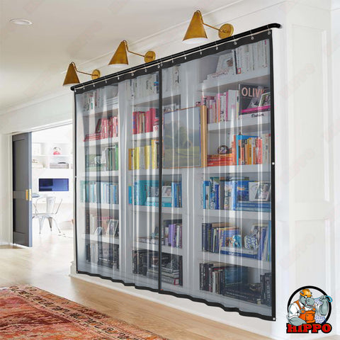 HIPPO Waterproof Transparent Outdoor Curtain Pack of 1