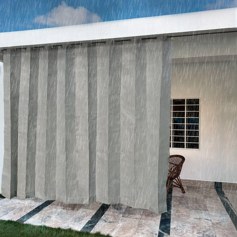 HIPPO Waterproof Outdoor Balcony Curtains