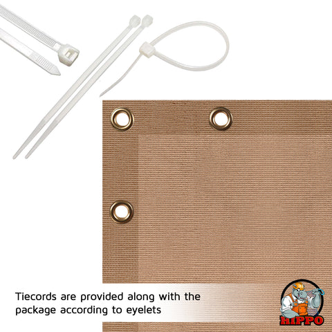 Self Folded Balcony Safety Net - Moderate Vision block