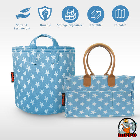 HIPPO Designer Diaper Caddy Bag Combo