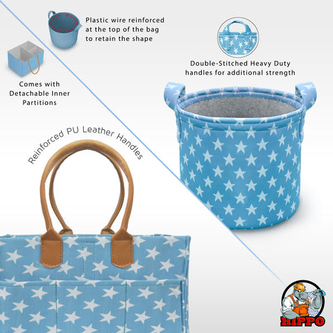 HIPPO Designer Diaper Caddy Bag Combo