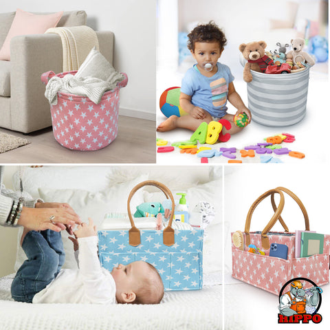 HIPPO Designer Diaper Caddy Bag Combo