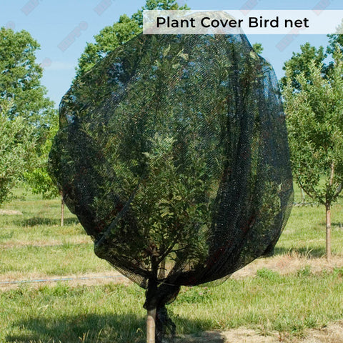 Home product image HIPPO Bird Net - Fruit Protection Garden Bird Net, Light-Weight Easy to Wrap HDPE Monofilament Net - Black Color