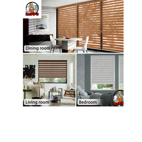 Elevate Your Home & Office Decor with Zebra Blinds