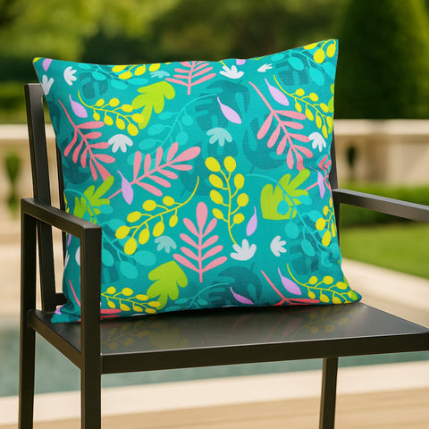 HIPPO Premium Printed Cushion Cover 100% Solution Dyed Polyester 12X20IN Waterproof & Anti Stain with UV Protected Prints