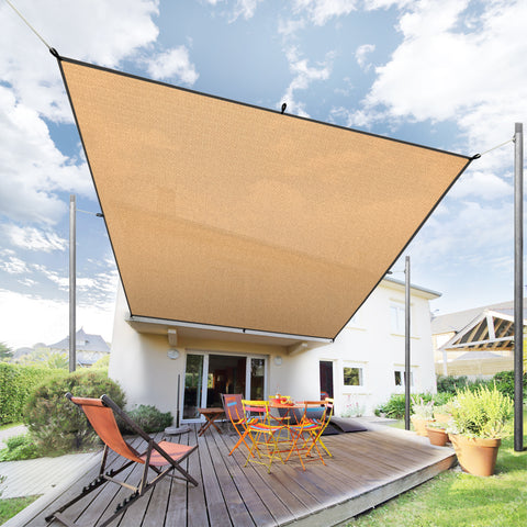 HIPPO 150 GSM Car Parking Rectangle PP Band Shade Sail (Clearance Sale)