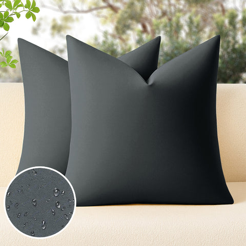 HIPPO Polyester Outdoor Balcony Garden Cushion Cover 100% Waterproof for Lawn Farmhouse Chair Swing Bench UV Resistance