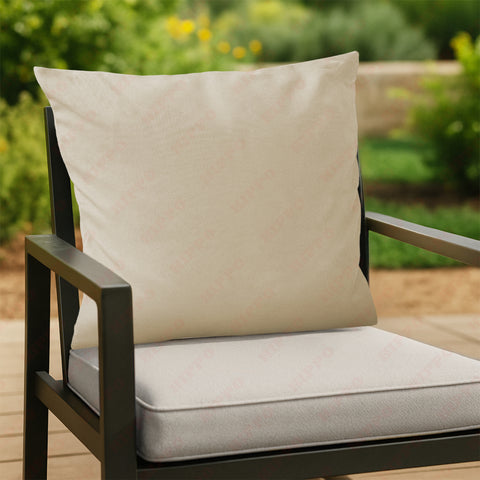 HIPPO 100% Waterproof Polyester Outdoor Balcony Garden Cushion Lawn Chair Cushions with Premium Poly Fillers