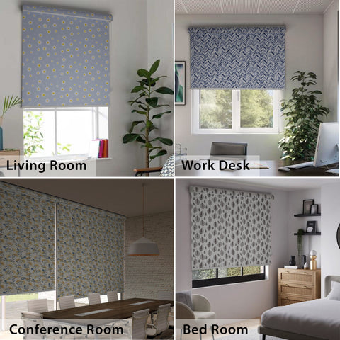 HIPPO Premium Indoor Printed Blackout Blinds