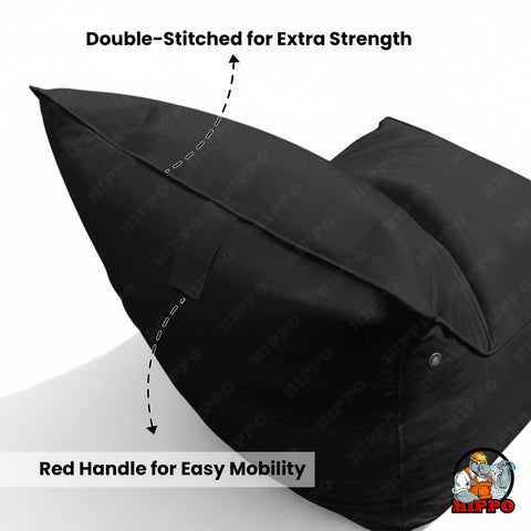 HIPPO Outdoor Bean Bag Waterproof, UV & Fade Resistant